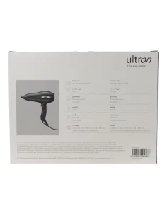 Sinelco Ultron Boreas Ionic Secador Negro Mate (P002654) 2